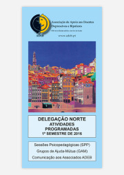Folheto 2016 (1º Semestre) Atividades ADEB, Delegação Norte