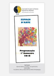 Folheto 2018 (1º Semestre) Espaço d'Arte ADEB