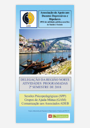 Folheto 2018 (2º Semestre) Atividades ADEB, Delegação Norte