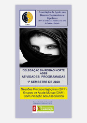 Folheto 2020 (1º Semestre) Atividades ADEB, Delegação da Região Norte