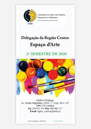 Folheto 2020 (2º Semestre) Espaço d'Arte ADEB, Região Centro