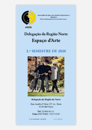 Folheto 2020 (2º Semestre) Espaço d'Arte ADEB, Região Norte