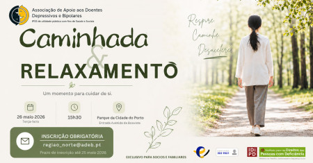 Caminhada & Relaxamento com a ADEB - Delega&ccedil;&atilde;o da Regi&atilde;o Norte