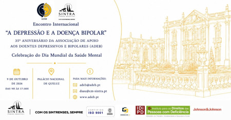 Encontro Internacional &mdash; "A Depress&atilde;o e a Doen&ccedil;a Bipolar"