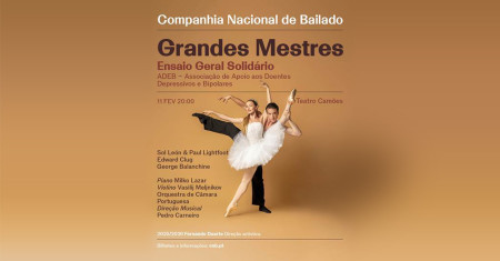 Ensaio Geral Solid&aacute;rio | Companhia Nacional de Bailado