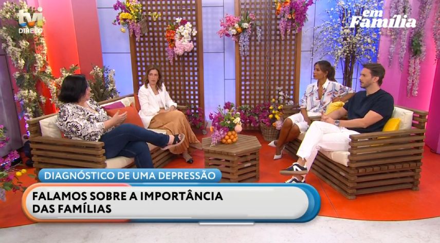 ADEB no programa «Em Família» da TVI para sensibilizar para a depressão